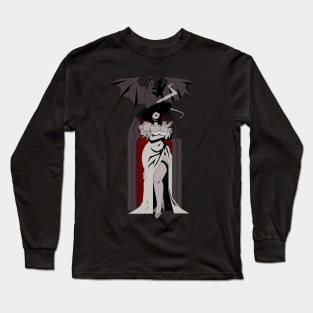 20s Vampire Lady Long Sleeve T-Shirt